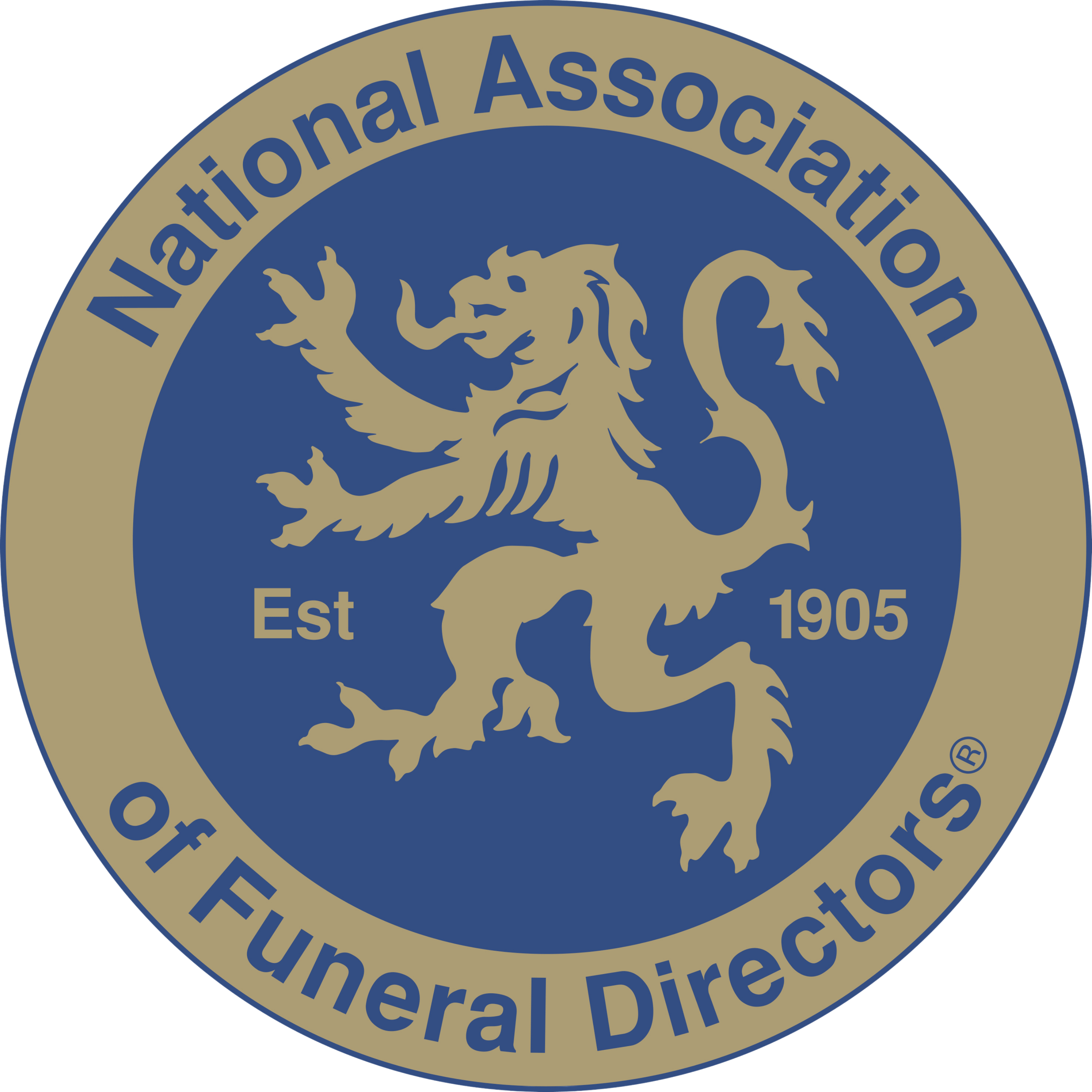 National Association of Funeral Directors accreditation logo