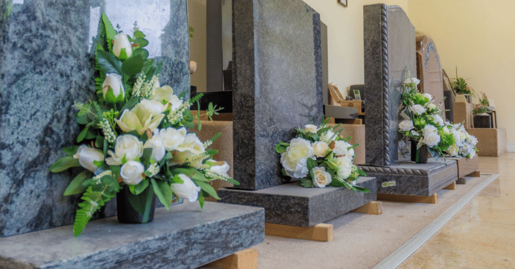 Varty's funeral directors and monumental masons headstones